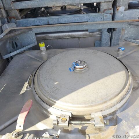 Conteneur IBC de 1000 litres en V2A Blefa 9148