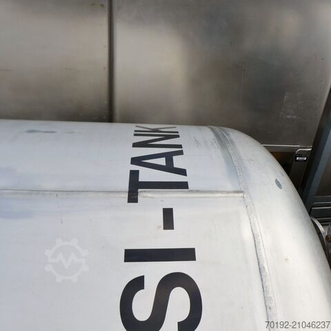 Réservoir de 2500 litres en acier inoxydable V2A  9140