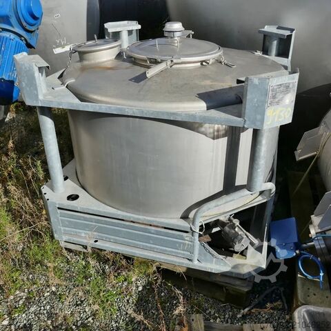 Conteneur de 560 litres en V2A Behälter KG Bremen 9130