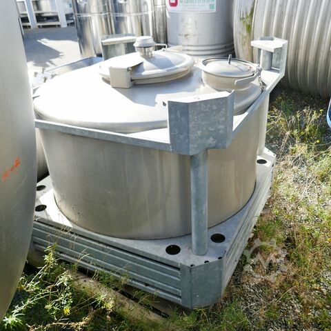 Conteneur de 560 litres en V2A Behälter KG Bremen 9130