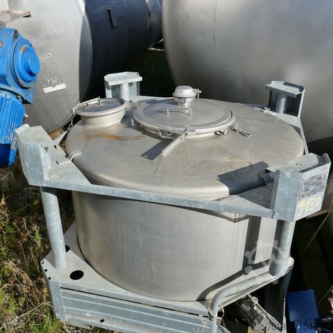 Conteneur de 560 litres en V2A Behälter KG Bremen 9130