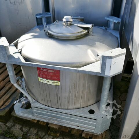 Conteneur de 560 litres en V2A Behälter KG Bremen 9130
