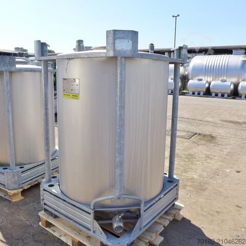 Conteneur de 1251 litres en acier inoxydable V2A Behälter KG Bremen 9129