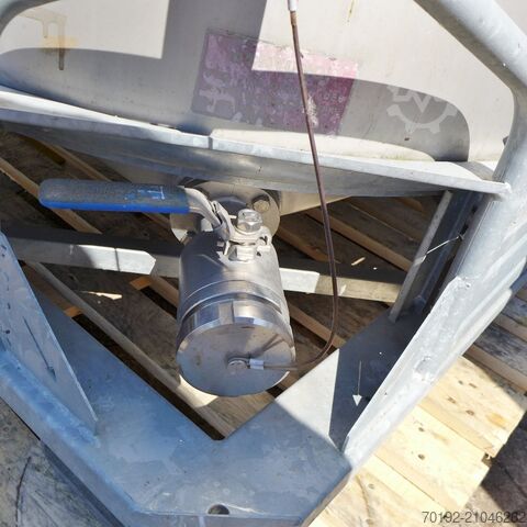 Conteneur de 1251 litres en acier inoxydable V2A Behälter KG Bremen 9129