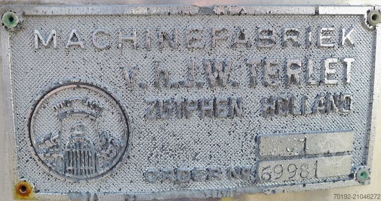 Réservoir isolé de 3000 litres en acier inoxydable V2A terlet 9115