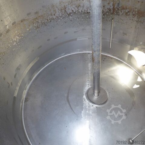 Réservoir isolé de 3000 litres en acier inoxydable V2A terlet 9115