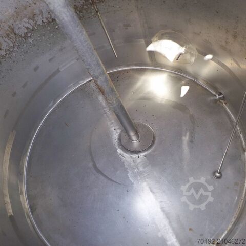 Réservoir isolé de 3000 litres en acier inoxydable V2A terlet 9115