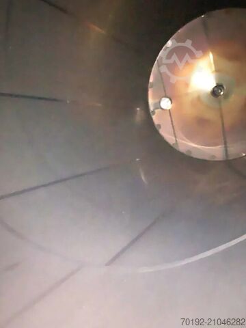 Réservoir de stockage isolé de 100000 litres en V2A avec agitateur à hélice  S16020