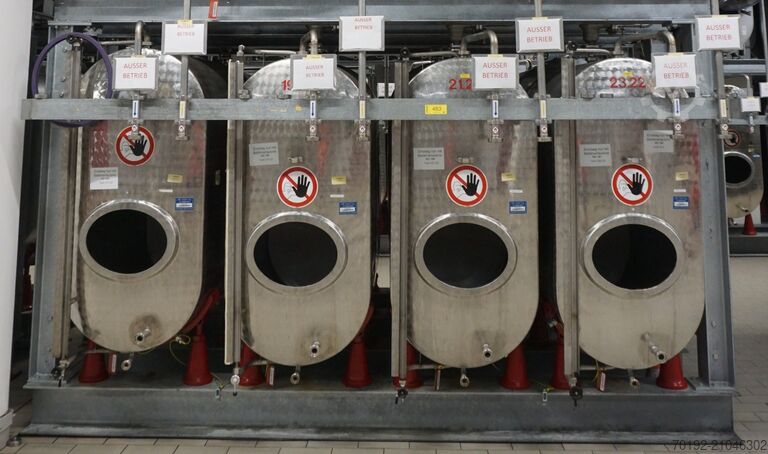 Cuve de 1100 litres en acier inoxydable V2A  8893