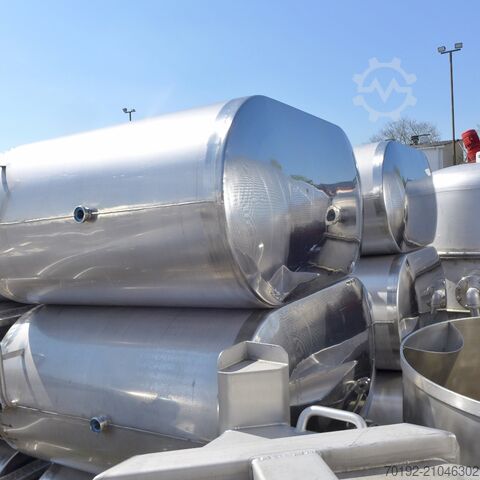 Cuve de 1100 litres en acier inoxydable V2A  8893