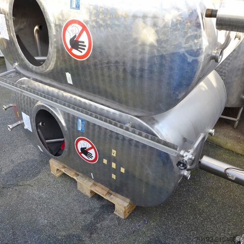 Cuve de 1100 litres en acier inoxydable V2A  8893