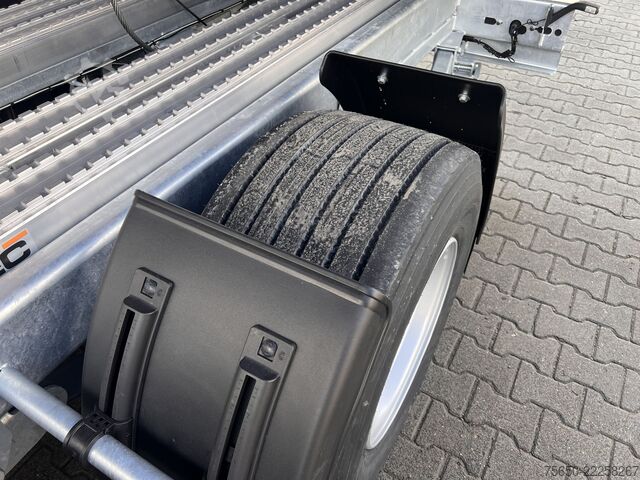 Kiepaanhangwagen Möslein TTD 19 B  19 t Tandemkipper- Tieflader hydraulischer Klappe Breitbereifung