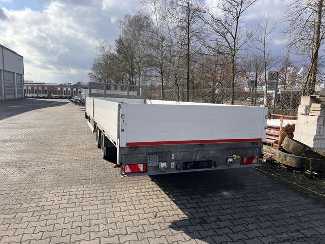 Anhänger mit offener Pritsche Humbaur HBTZ 137224  14,4 t Tandem- Pritschenanhänger- Tieflader