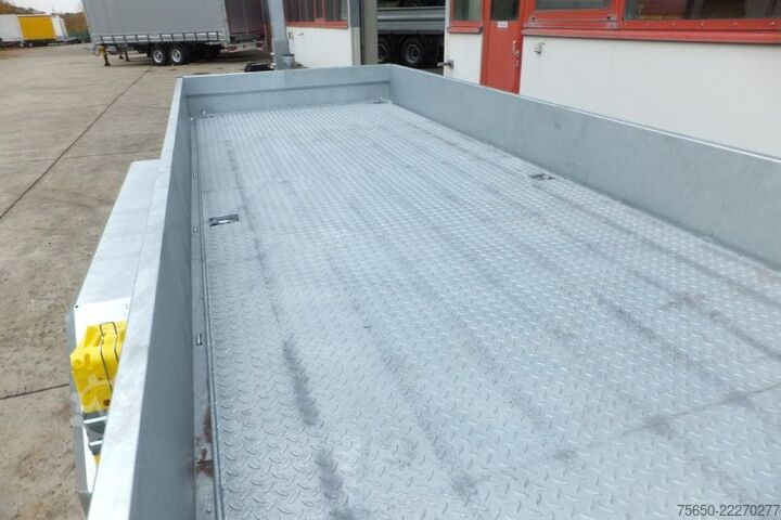 Tieflader Anhänger Möslein TT 11-E6x2  Tieflader für Fräsen breiten Rampen, Neu