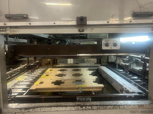 Prensa de impresión Bobst 1988 + platina automática SPO 1600 Bobst SPO 1600