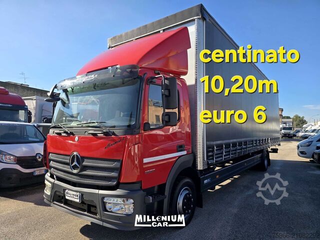 Plattewagen met zeil MERCEDES ATEGO 12-27 EURO 6 CENTINATO
