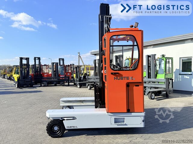 4-vejs gaffeltruck Hubtex DQ45G DUPLEX 5000 FORK-POSITIONER CABIN