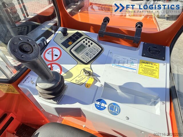 4-vejs gaffeltruck Hubtex DQ45G DUPLEX 5000 FORK-POSITIONER CABIN