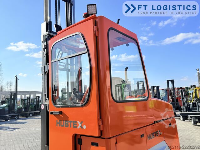4-vejs gaffeltruck Hubtex DQ45G DUPLEX 5000 FORK-POSITIONER CABIN