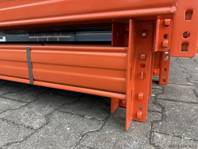 Palletstellingsysteem voor hoogbouwmagazijn Arestant AS / Regallänge: 19,58 lfm. St.: 4.000 x 1.100 mm / Tr: 2.705 mm