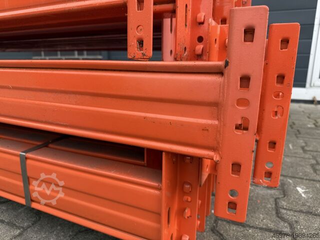 Palletstellingsysteem voor hoogbouwmagazijn Arestant AS / Regallänge: 19,58 lfm. St.: 4.000 x 1.100 mm / Tr: 2.705 mm