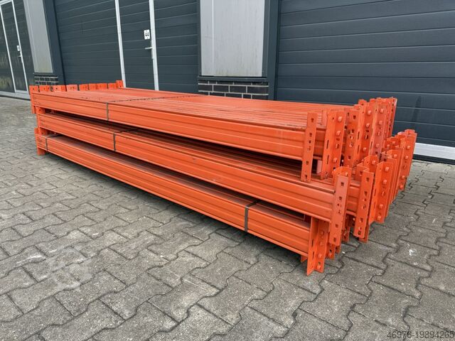 Palletstellingsysteem voor hoogbouwmagazijn Arestant AS / Regallänge: 19,58 lfm. St.: 4.000 x 1.100 mm / Tr: 2.705 mm