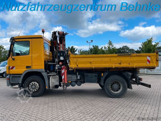 Camion benne MERCEDES-BENZ Actros 1832 KK/ Meiller/ Atlas 105.2/ AC/K-Pedal