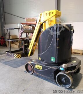 Plataforma elevadora vertical de mástil Airo V10E Baugleich Haulotte Star 10
