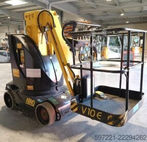 Plataforma elevadora vertical de mástil Airo V10E Baugleich Haulotte Star 10