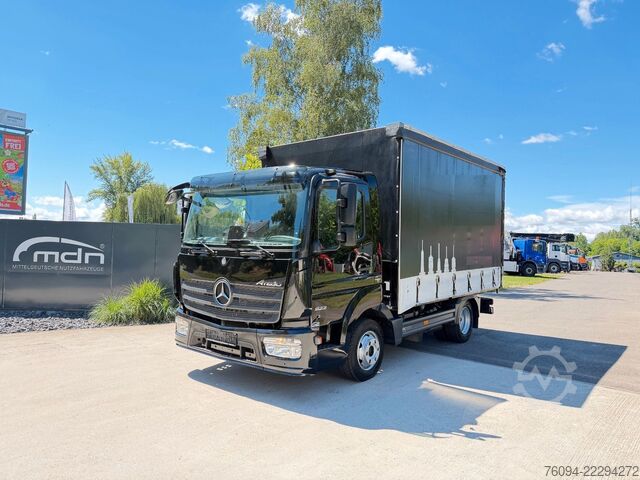 Furgoneta pick-up MERCEDES-BENZ Atego 823 Pritsche Schiebeplane +Edschaverdeck