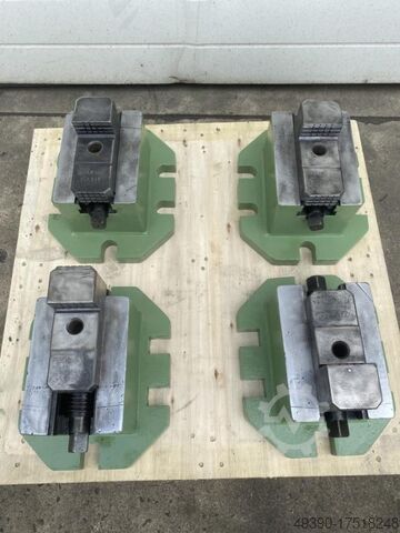 4 adjustable clamping jaws for face plate, lathe chuck, mechanical clamping device, clamping boc INGERSOLL 39.02.10000 / 501.397