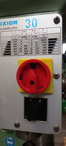 Taladro de columna IXION BS 30