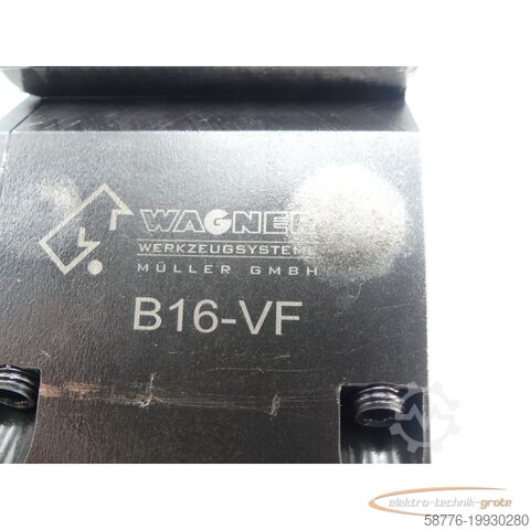 Componente  Wagner Werkzeugsysthem B16-VF Tangential Werkzeug Gewinde Rollenkopf 001/003