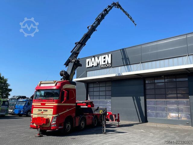 Vrachtwagen met kraan Volvo FH 16.750 FH 16.750 8x4 Palfinger PK 110002-SH ...