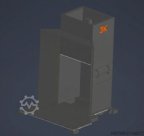 Open booth spray wall 3K Power of powder mikri