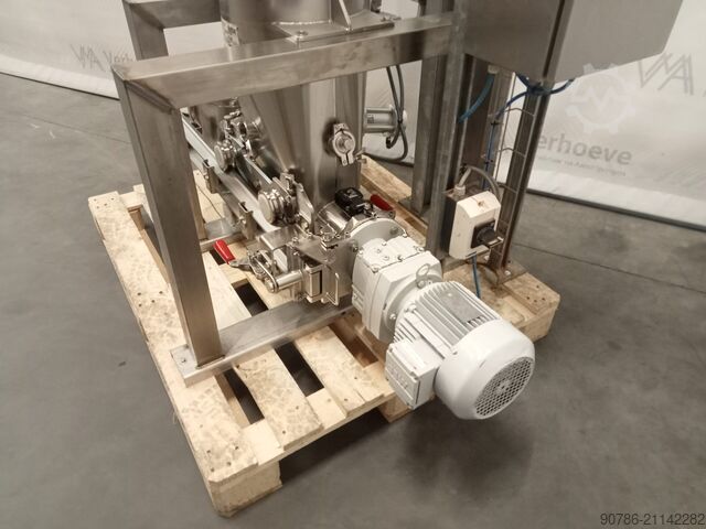 AZO GmbH vacuum system with dosing screw  