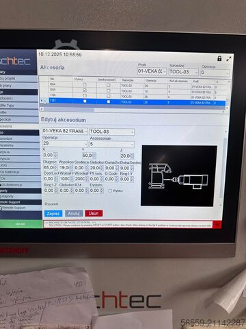 Machining center Emmegi Phantomatic M3