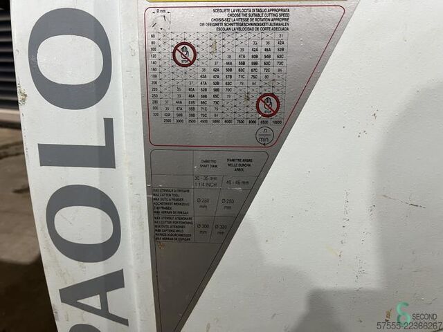 Tafelfrezen/spindelfrezen  Paoloni TX 160 L 2001 Paoloni TX 160 L