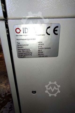 Inductiehardeningsautomaat Grimm Automatic Induction Hardening Machine