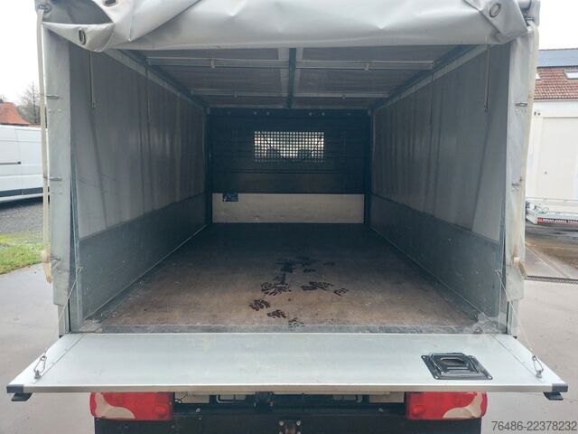 Pick-up bestelwagen dubbel cabine huif Mercedes Sprinter 316CDI pick up dubbel cab huif
