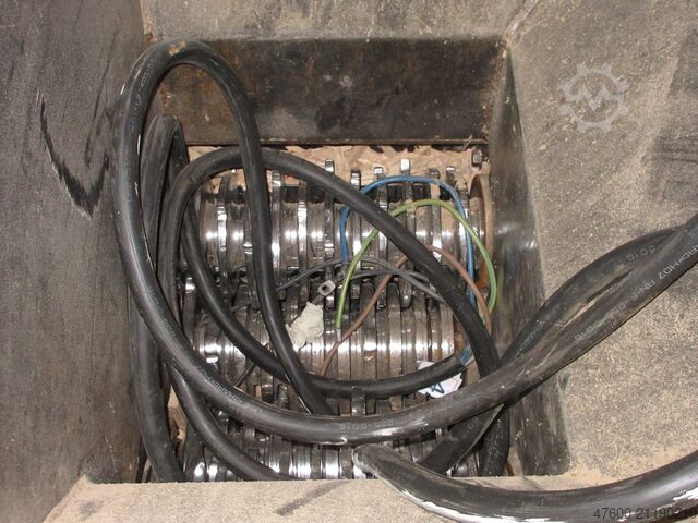 Shredder 4-aksel shredder-hakker Untha Zerkleinerer RS30 4S Shredder Rotorschere Zerkleinerer Vorschredder