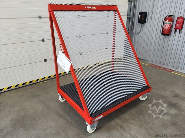 Rastrelliere a lira, 60 postazioni di carico GLASS LOGISTICS FW 60
