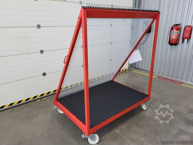 Rastrelliere a lira, 60 postazioni di carico GLASS LOGISTICS FW 60
