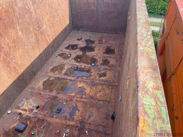 Container cu cârlig CONTAINER SCARRABILE USATO A CIELO APERTO