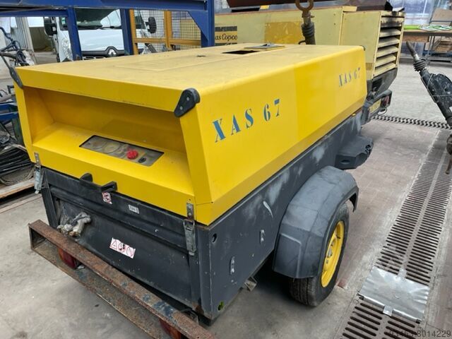 Compressor móvel Atlas Copco XAS 67