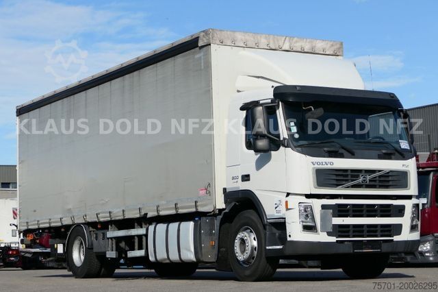Camion cu platformă și prelată VOLVO FM 300 Pritsche Plane Edscha LBW