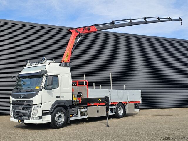 Laadplatform Volvo FM420 4x2 / PALFINGER 18502 - 17 mtr / CRANE / ...