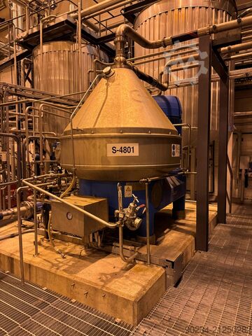 GEA Westfalia model HSB-300-06-777 roestvrijstalen schijvenstapelcentrifuge GEA WESTFALIA HSB-300-06-777