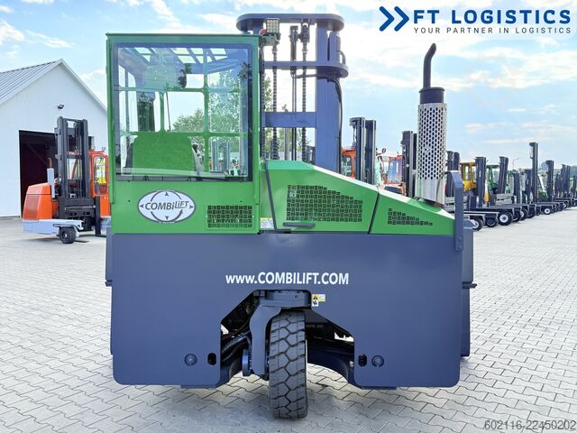 Carrello elevatore a 4 direzioni Combilift C4500 DIESEL DUPLEX WIDE FORK POSITIONER