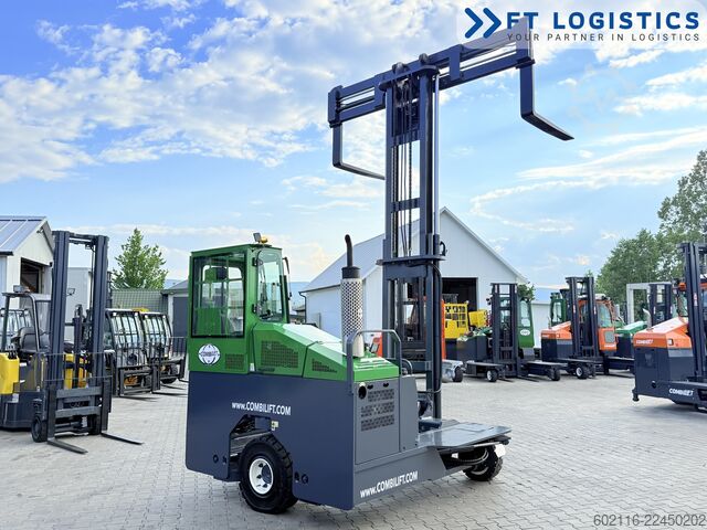 Carrello elevatore a 4 direzioni Combilift C4500 DIESEL DUPLEX WIDE FORK POSITIONER